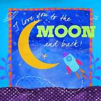 To The Moon Fine Art Print