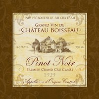 Wine Label III Fine Art Print