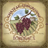 Chateau Lengronne Fine Art Print