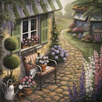 Stone Walkway Fine Art Print