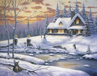 Winter Retreat Fine Art Print