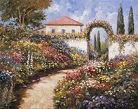 Garden Walk Fine Art Print