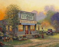 Old Country Store Framed Print