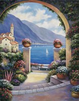Mediterranian Archway Fine Art Print