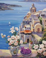 Mediterranian Roses Fine Art Print