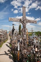 Hill of Crosses, Siauliai, Central Lithuania, Lithuania II by Walter Bibikow - various sizes
