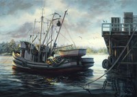 Sparkling Fish Nets Fine Art Print