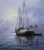 In The Still At Dawn Fine Art Print