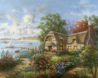 Seacove Cottage Fine Art Print