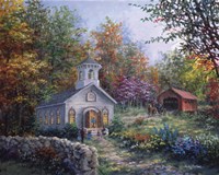 Worship In The Country Fine Art Print