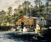 Fishes Fiercest Foursome Fine Art Print