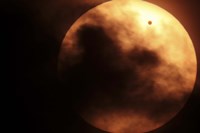 Venus Transiting in front of the Sun II Fine Art Print