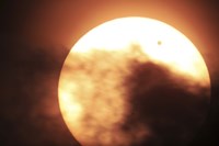 Venus Transiting in front of the Sun III Fine Art Print