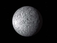 Ceres, a large Asteroid by Ron Miller - various sizes