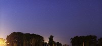 Wide Panorama of Comet Panstarrs, Mercedes, Argentina Fine Art Print