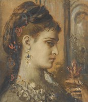 Study For Salome With The Decapitation Of John The Baptist Fine Art Print