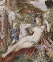 The Unicorns, 1885 by Gustave Moreau, 1885 - various sizes, FulcrumGallery.com brand