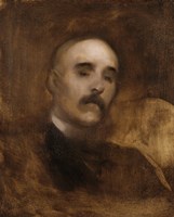 Portrait Of Georges Clemenceau Fine Art Print