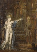 Salome Dancing, Called ""Tatooed Salome"" (Detail), 1876 Fine Art Print