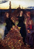 Autumn Leaves, 1856 Fine Art Print