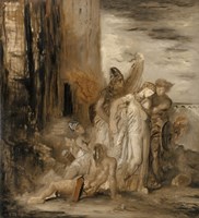 Hesiod And The Muse I Fine Art Print