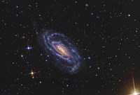 NGC 5033, a spiral galaxy situated in the Constellation of Canes Venatici Fine Art Print