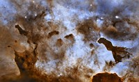 Carina Nebula Star-Forming Pillars Fine Art Print