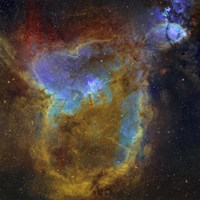 IC 1805, the Heart Nebula I Fine Art Print