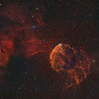 Jellyfish Nebula Fine Art Print