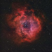 Rosette Nebula III Fine Art Print