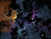 Gaseous Nebula from which star formation may occur Fine Art Print