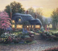 Boyville Cottage (Twighlight) Fine Art Print