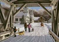 A Letter For Santa Fine Art Print