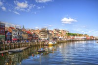 Whit By Harbour 1 Fine Art Print