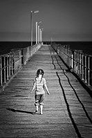 Lonely Jetty Fine Art Print
