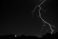 Lightning Crashes Fine Art Print