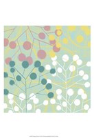 Popping Flowers II Fine Art Print