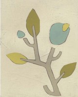 Simple Stems IV Framed Print