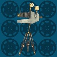 Vintage Film III Fine Art Print