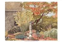 Watercolor Garden I Fine Art Print