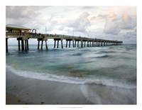 Slow Motion Ocean I Framed Print