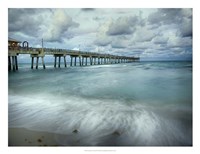 Slow Motion Ocean II Framed Print