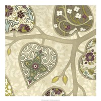 Patterns in Foliage IV Framed Print