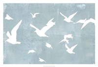 Silhouettes in Flight I Fine Art Print