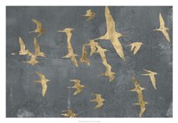 Silhouettes in Flight IV Fine Art Print
