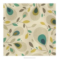 Peacock Blooms II Fine Art Print