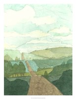 Countryside Collage II Fine Art Print