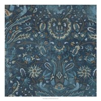 Aged Indigo I Framed Print