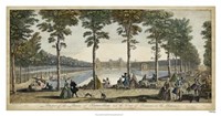 View of Fontainebleau III Fine Art Print