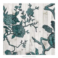 Terra Verde Chinoiserie II Fine Art Print
